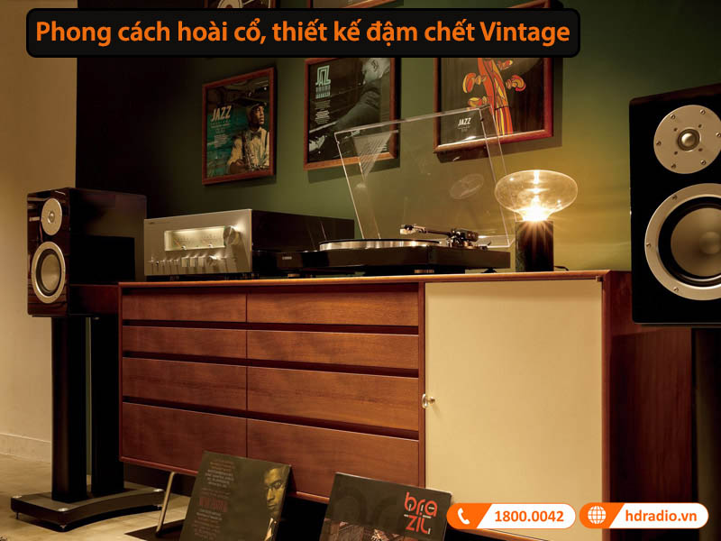 Phong cách hoài cổ, thiết kế đậm chất Vintage