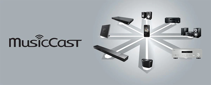 Amply Yamaha R-N303 có musiccast