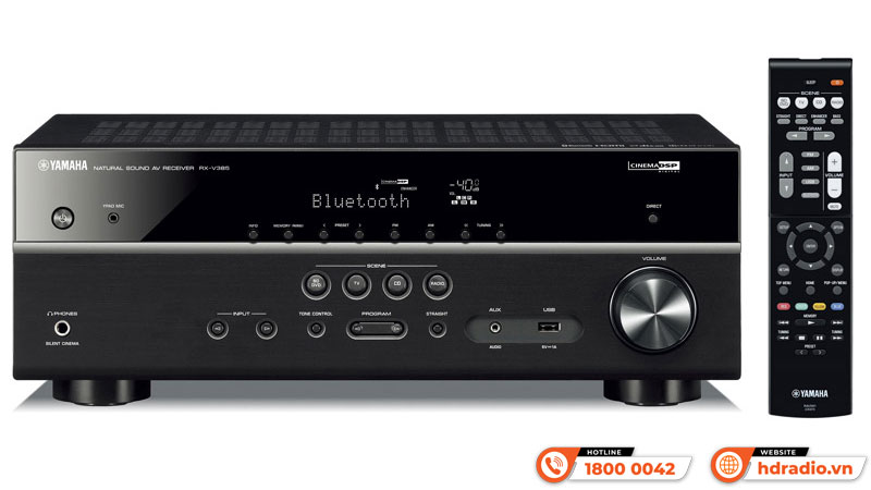 Amply Yamaha RX V385 