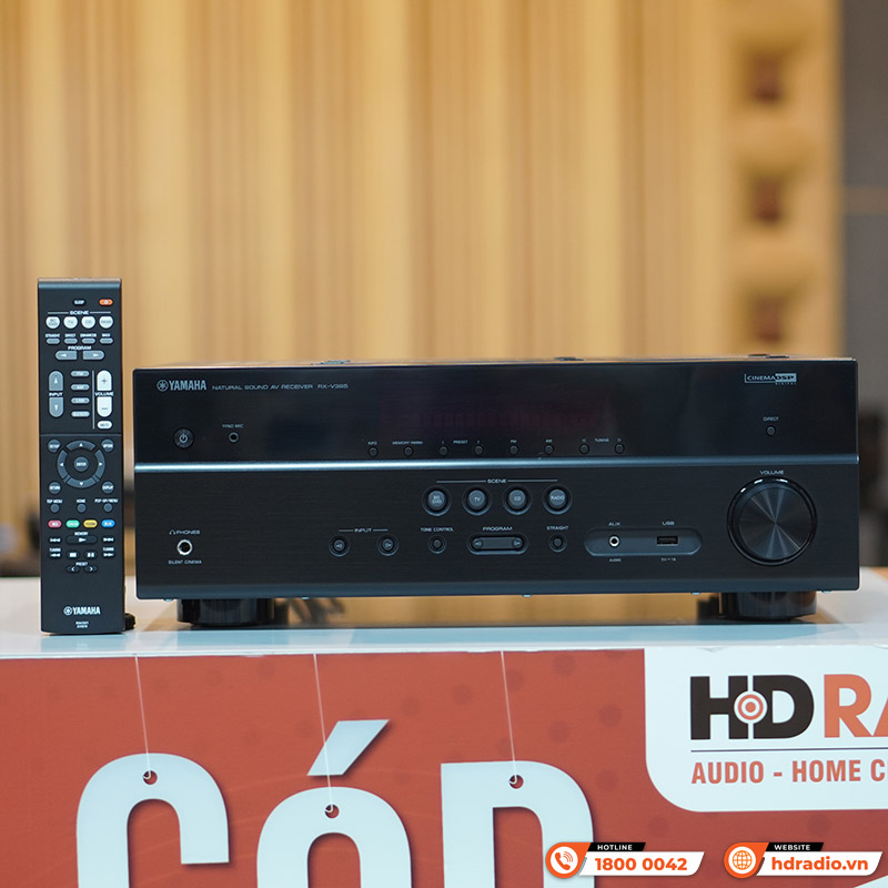 Amply Yamaha RX-V385-1