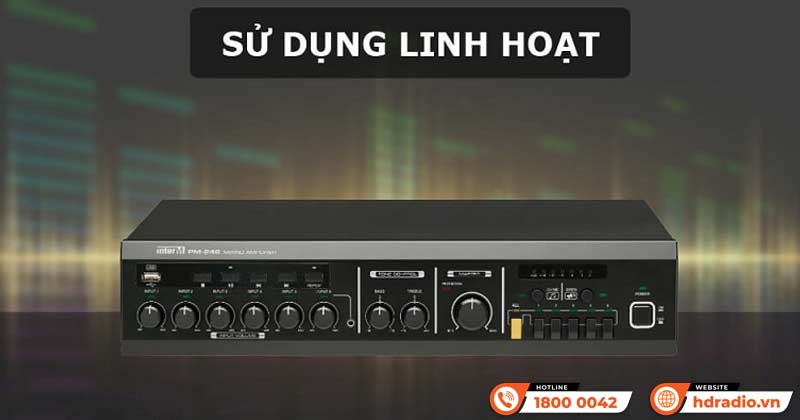 Điều khiển Amply đa vùng Inter-M PM-248