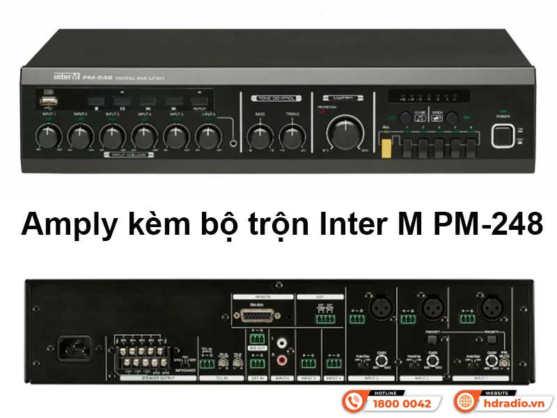 Amply đa vùng Inter-M PM-248