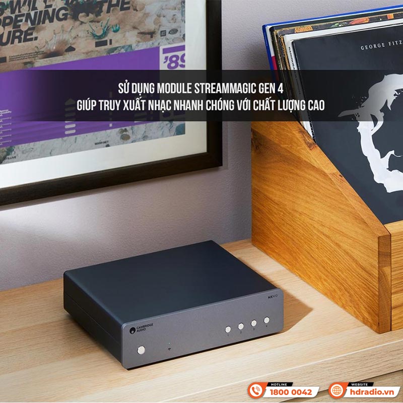 DAC Cambridge Audio MXN10, Network Player, ESS Sabre ES9033Q, Bluetooth, Optical, Wifi, USB, RCA-2