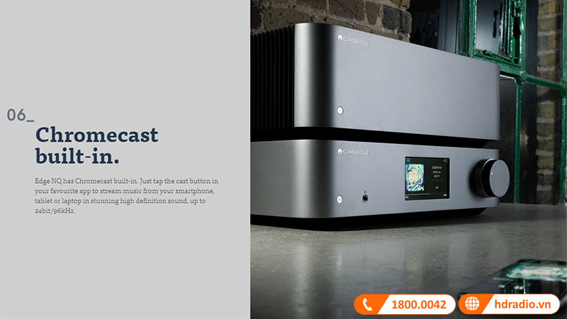 Chromecast tích hợp