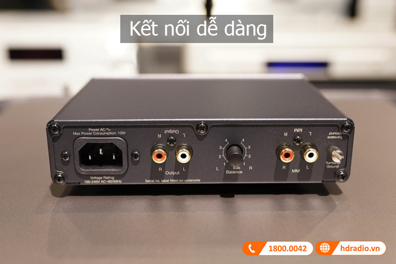 Ket noi phono preamply Alva Solo