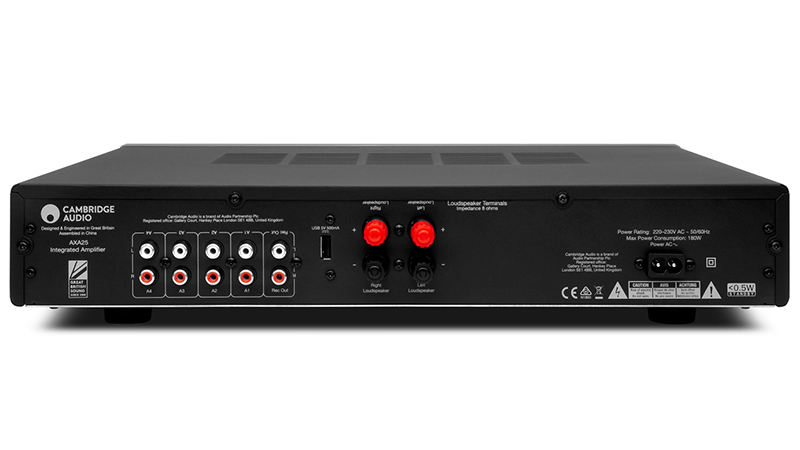 Amply Cambridge Audio AXA25, 2 Kênh, 25W/CH (8 Ohm)-5