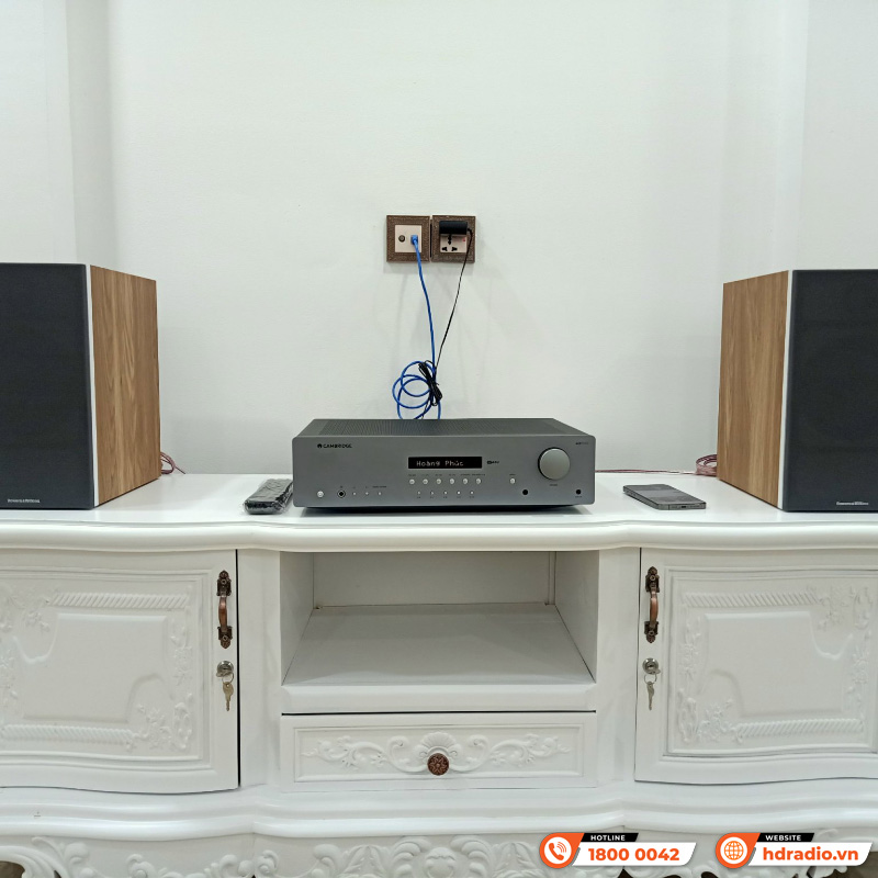 Amply Cambridge Audio AXR100, 2 Kênh, 100W/CH (8 Ohm), Bluetooth-11