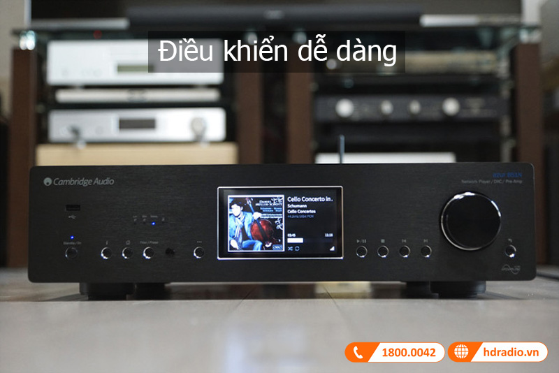 Dieu khien Cambridge Audio Azur 851N