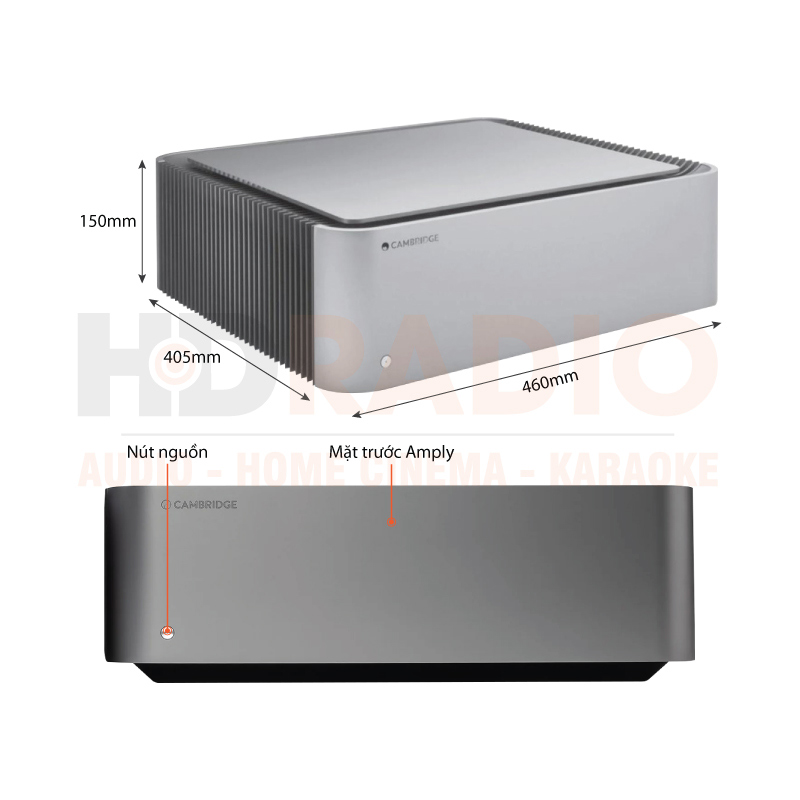 Chú thích Mono Power Amply Cambridge Audio Edge M