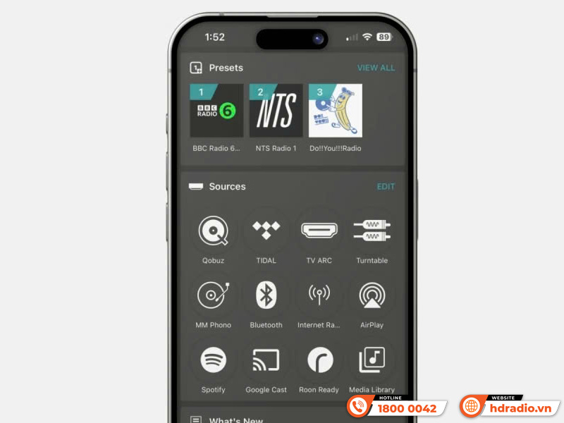 Điều khiển Network Player Cambridge Audio EXN100