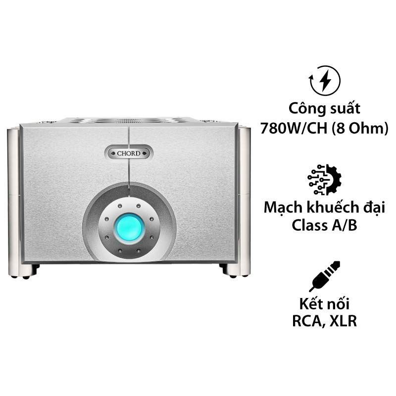 Power Amply Chord Ultima, 2 Kênh, 780W/CH (8 Ohm)