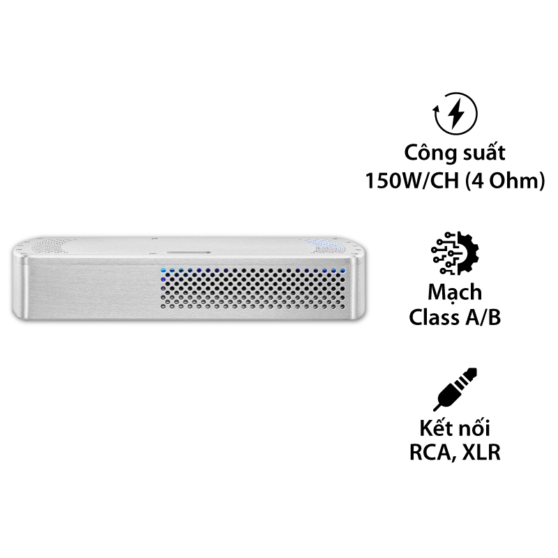 Power Amply Chord ÉTUDE, 2 Kênh, 150W/CH (4 Ohm)