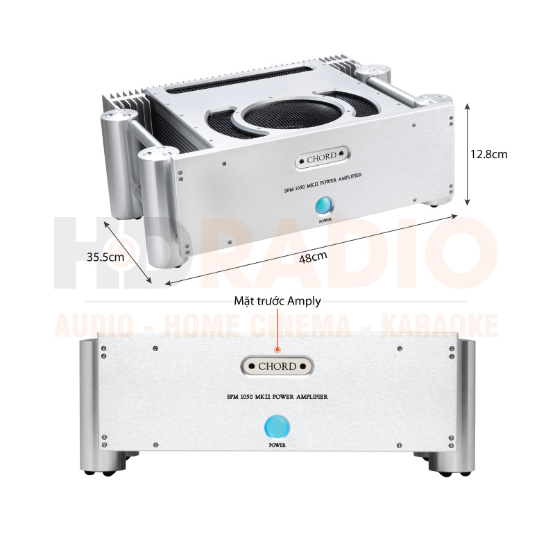Chú thích Power Amply Chord SPM 1050 MKII