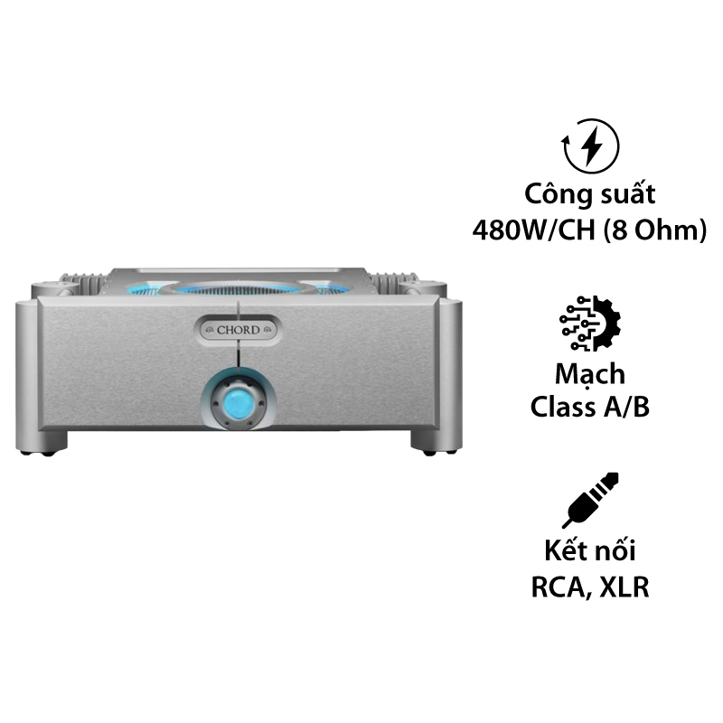 Power Amply Chord Ultima 3, 2 Kênh, 450W/CH (8 Ohm)