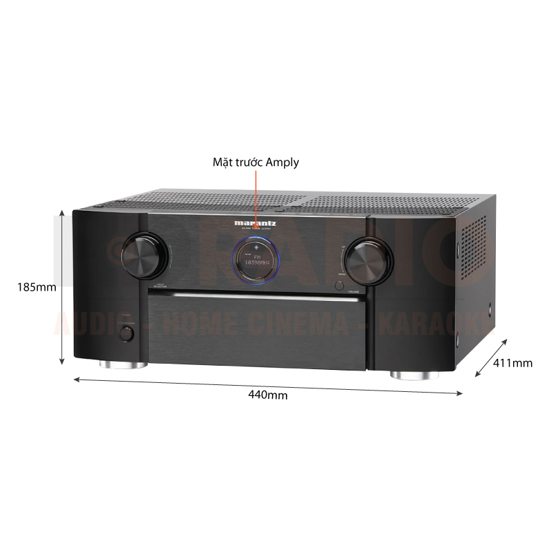 Chú thích Pre Amply Marantz AV7702mkII