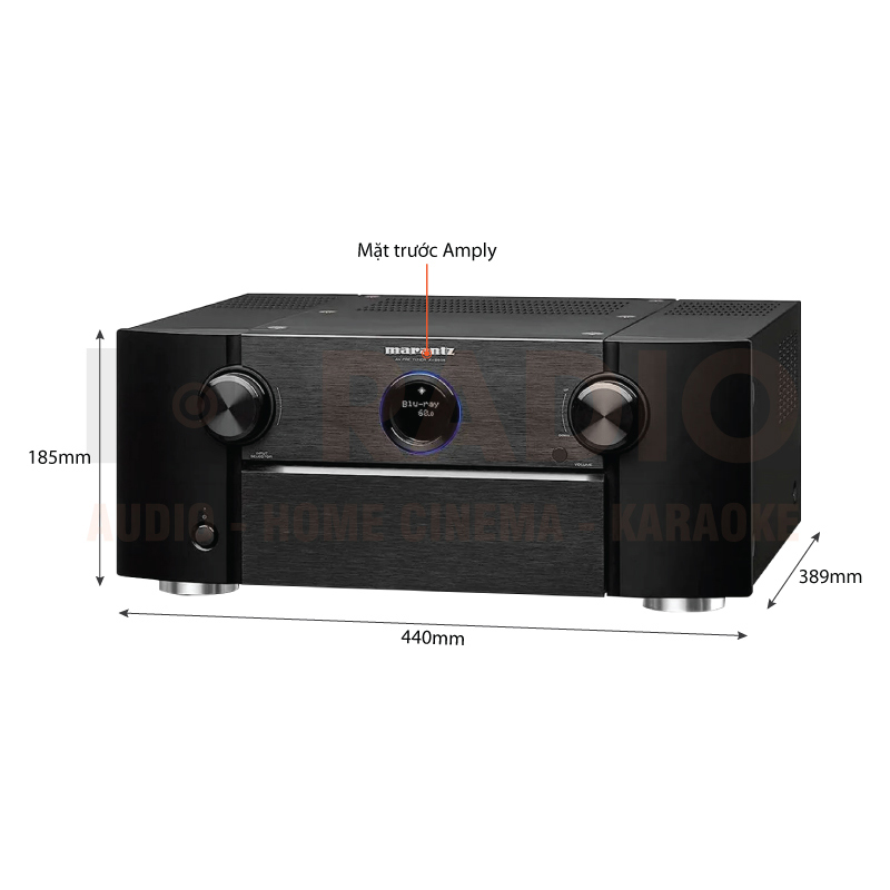 Chú thích Pre Amply Marantz AV8805A