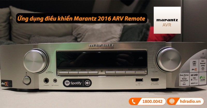 điều khiển qua ứng dụng Marantz 2016 ARV Remote