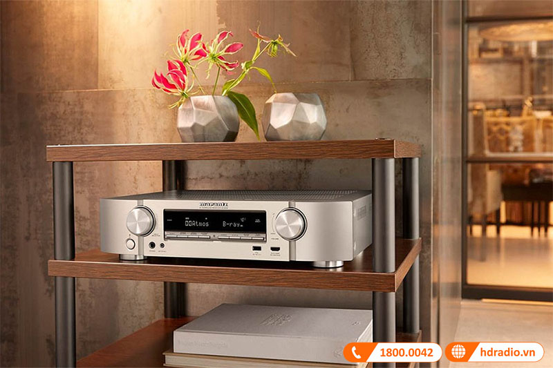 Amply Marantz NR1609 bản màu bạc
