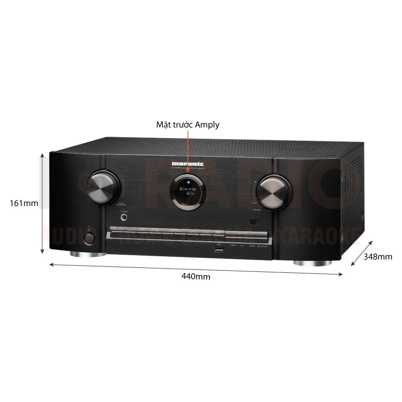 Chú thích Amply Marantz SR5015