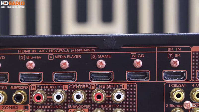 các cổng kết nối