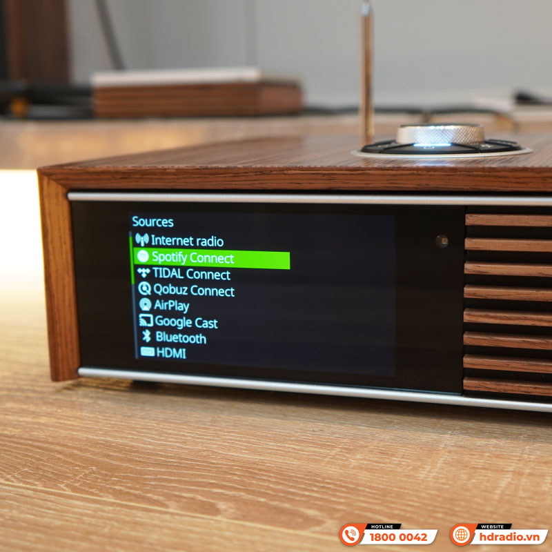 Amply Ruark R610, 2 × 75W/kênh Class-D, Wi-Fi, Bluetooth 5.1, HDMI ARC/eARC, AirPlay, Google Cast-4