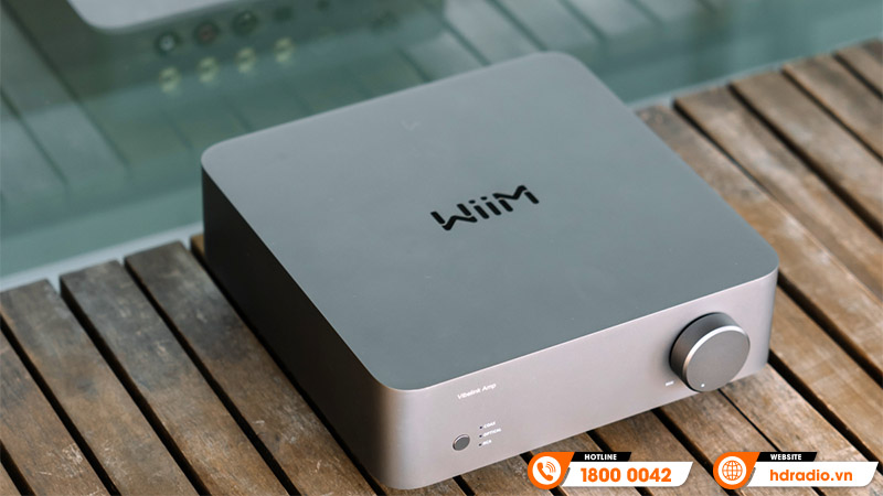 Amply WiiM Vibelink Amp tản nhiệt