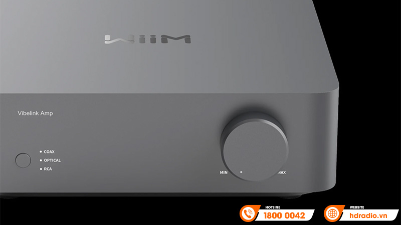 Amply WiiM Vibelink Amp thiết kế