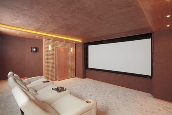 Mẫu phòng chiếu phim gia đình cao cấp