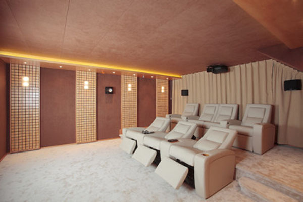 Mẫu phòng chiếu phim gia đình cao cấp - Hình 7