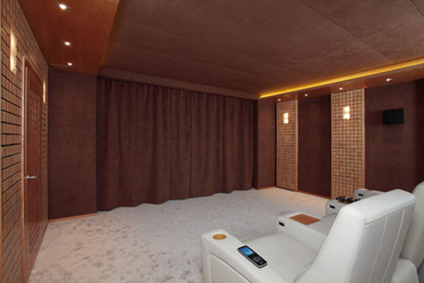 Mẫu phòng chiếu phim gia đình cao cấp - Hình 8