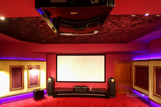 Mẫu phòng chiếu phim gia đình cao cấp - hình 2