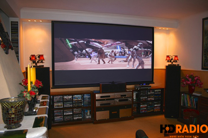 Lắp đặt phòng chiếu phim gia đình - A Linh Bắc Kạn - Hình 3