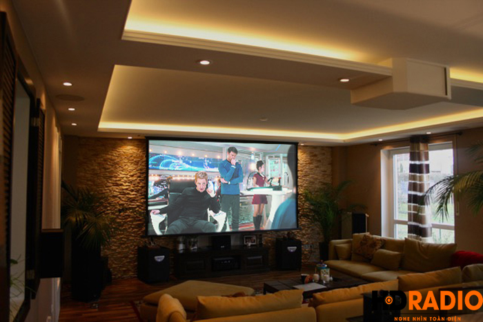 Lắp đặt phòng chiếu phim gia đình Anh Giang Thái Nguyên - Hình 4