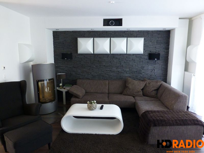 Lắp đặt phòng chiếu phim gia đình A Sơn bắc giang - Hình 3