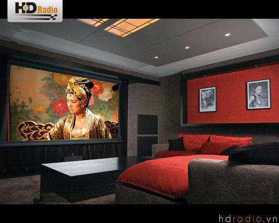 Lắp đặt Phòng chiếu phim gia đình sang trọng