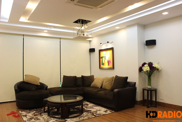 Biến phòng khách thành phòng giải trí đa năng gia đình A Đức Hưng yên - Hình 