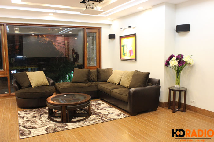 Biến phòng khách thành phòng giải trí đa năng gia đình A Đức Hưng yên - Hình 11