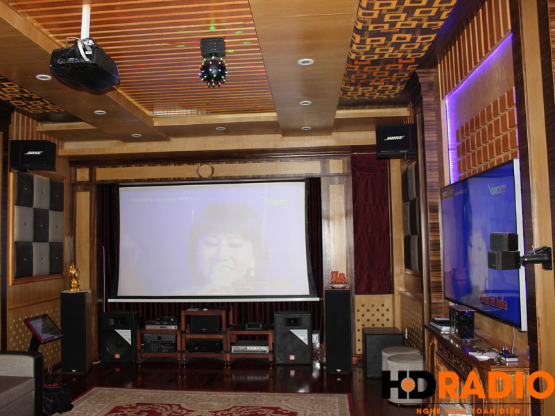 Lắp đặt phòng chiếu phim gia đình A Tiến Hải Phòng - hình 4