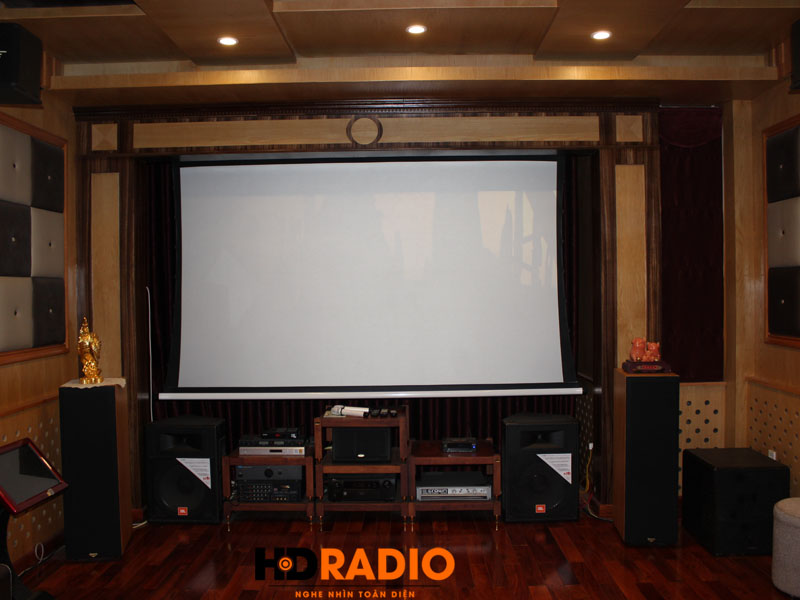 Lắp đặt phòng chiếu phim gia đình A Tiến Hải Phòng - hình 11