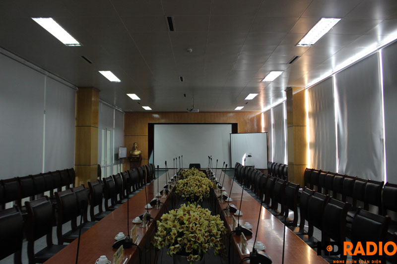 Lắp đặt phòng họp bệnh viên K Hà Nội - hình 1