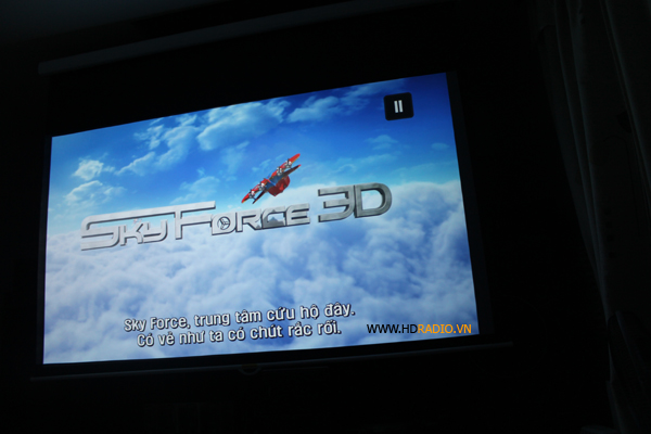 Lắp đăt phòng chiếu phim gia đình Anh Trường cầu giấy