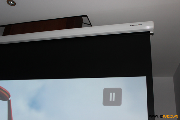 Lắp đăt phòng chiếu phim gia đình Anh Trường cầu giấy