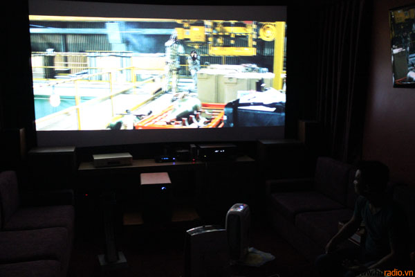Lắp đặt phòng chiếu phim gia đình A Thắng Hải Phòng - Hình 14