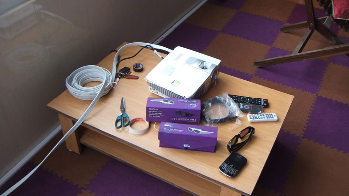 Lắp đặt phòng chiếu phim gia đình tại đường khuất duy tiến hà nội