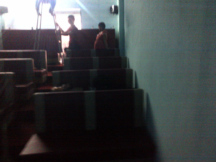 lắp đặt phòng chiếu phim 3D kinh doanh tại thị trấn phủ - bình giang - Hải Dương