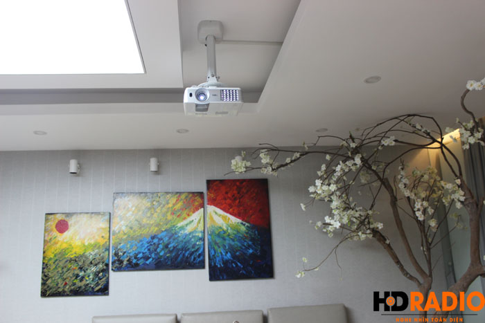 Lắp đặt phòng chiếu phim gia đình A Vũ Láng Hạ - Hình 1