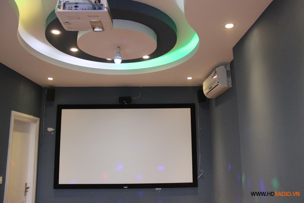 Lắp đặt phòng chiếu phim gia đình - A Thắng minh khai