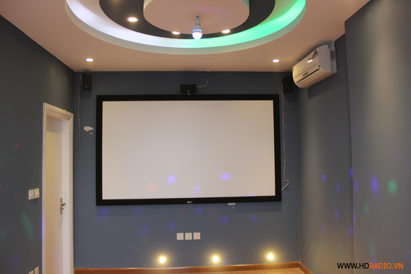 Lắp đặt phòng chiếu phim gia đình - A Thắng minh khai