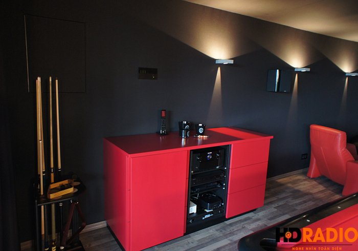 Lắp đặt phòng chiếu phim gia đình A Tuấn Anh - TP Vinh, Nghệ An - Hình 2