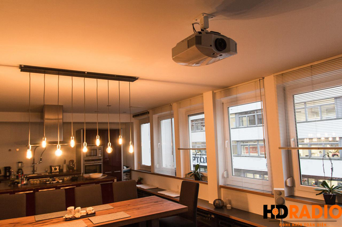 Lắp đặt rạp chiếu phim gia đình Chú Quyền Nha Trang - Hình 4